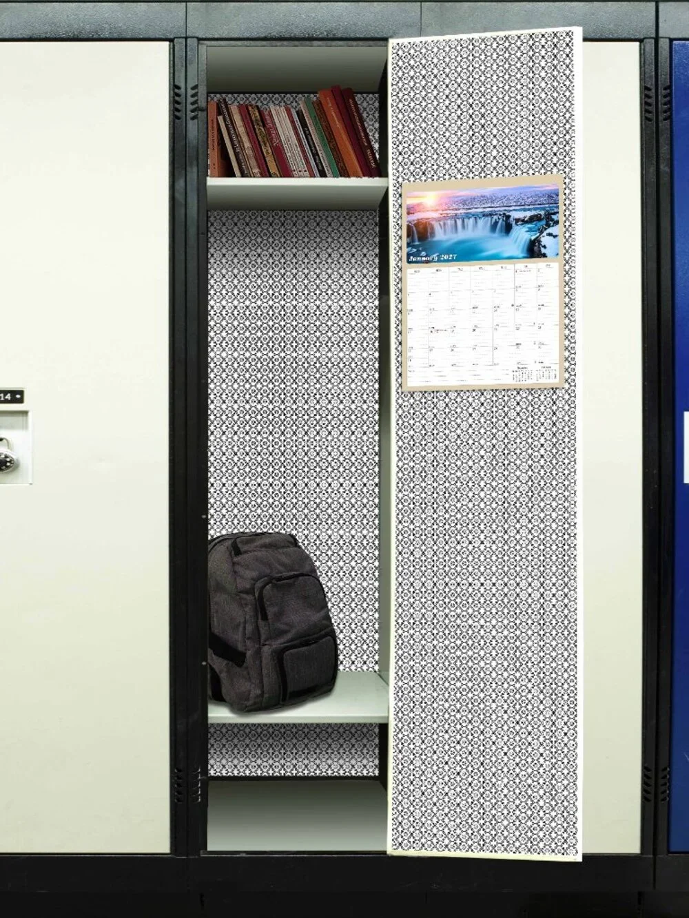 2026 - 2027 Calendar Magnetic Peel & Stick 18 Months 8.5